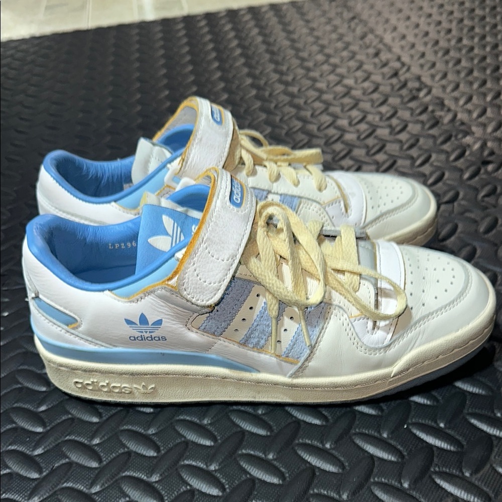 Adidas Kids Shoes - White and Blue